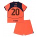 Maillot de foot Barcelona Dani Olmo #20 Troisième vêtements enfant 2025-26 Manches Courtes (+ pantalon court)